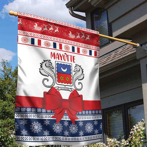 Afro Christmas in Mayotte Garden Flag Joyeux Noel - African Pride