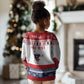 Afro Christmas in Mayotte Personalized Kid Ugly Christmas Sweater Joyeux Noel - African Pride