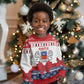 Afro Christmas in Mayotte Personalized Kid Ugly Christmas Sweater Joyeux Noel - African Pride