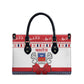 Mayotte Christmas Leather Bag Joyeux Noel