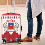 Afro Christmas in Mayotte Luggage Cover Joyeux Noel - African Pride