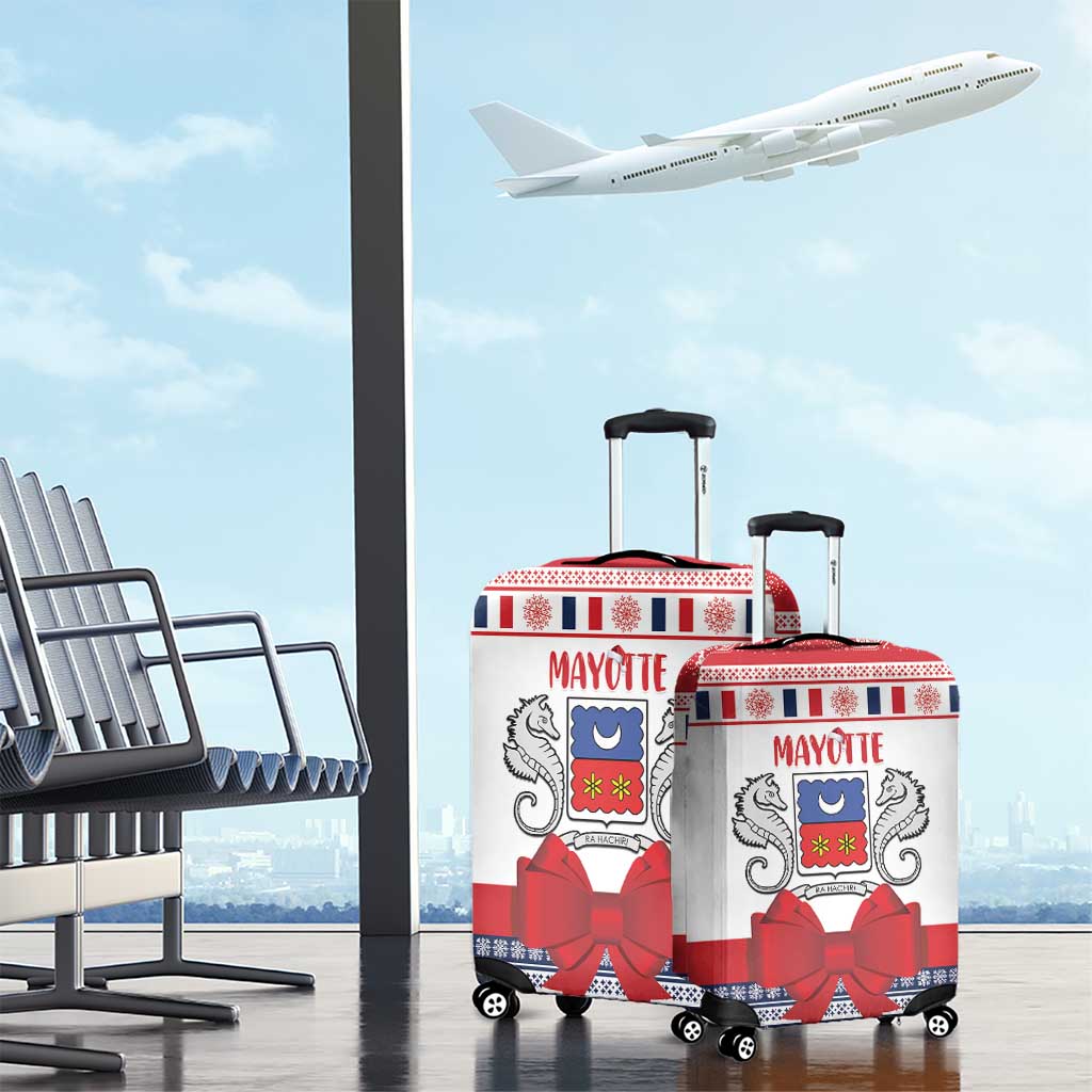 Afro Christmas in Mayotte Luggage Cover Joyeux Noel - African Pride