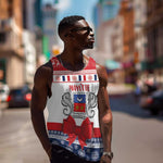 Afro Christmas in Mayotte Personalized Men Tank Top Joyeux Noel - African Pride