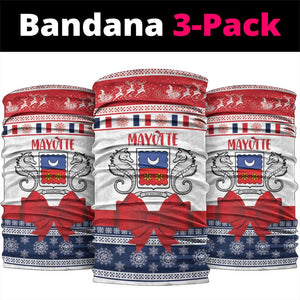 Afro Christmas in Mayotte Neck Gaiter Joyeux Noel - African Pride