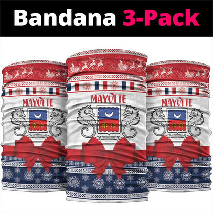 Afro Christmas in Mayotte Neck Gaiter Joyeux Noel - African Pride