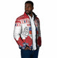 Personalized Mayotte Christmas Padded Jacket Joyeux Noel
