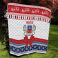 Afro Christmas in Mayotte Quilt Joyeux Noel - African Pride