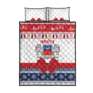 Afro Christmas in Mayotte Quilt Bed Set Joyeux Noel - African Pride