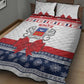 Afro Christmas in Mayotte Quilt Bed Set Joyeux Noel - African Pride