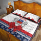 Afro Christmas in Mayotte Quilt Bed Set Joyeux Noel - African Pride