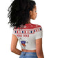 Afro Christmas in Mayotte Personalized Raglan Cropped T shirt Joyeux Noel - African Pride