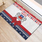 Afro Christmas in Mayotte Rubber Doormat Joyeux Noel - African Pride