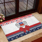 Afro Christmas in Mayotte Rubber Doormat Joyeux Noel - African Pride