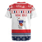 Afro Christmas in Mayotte Personalized Rugby Jersey Joyeux Noel - African Pride