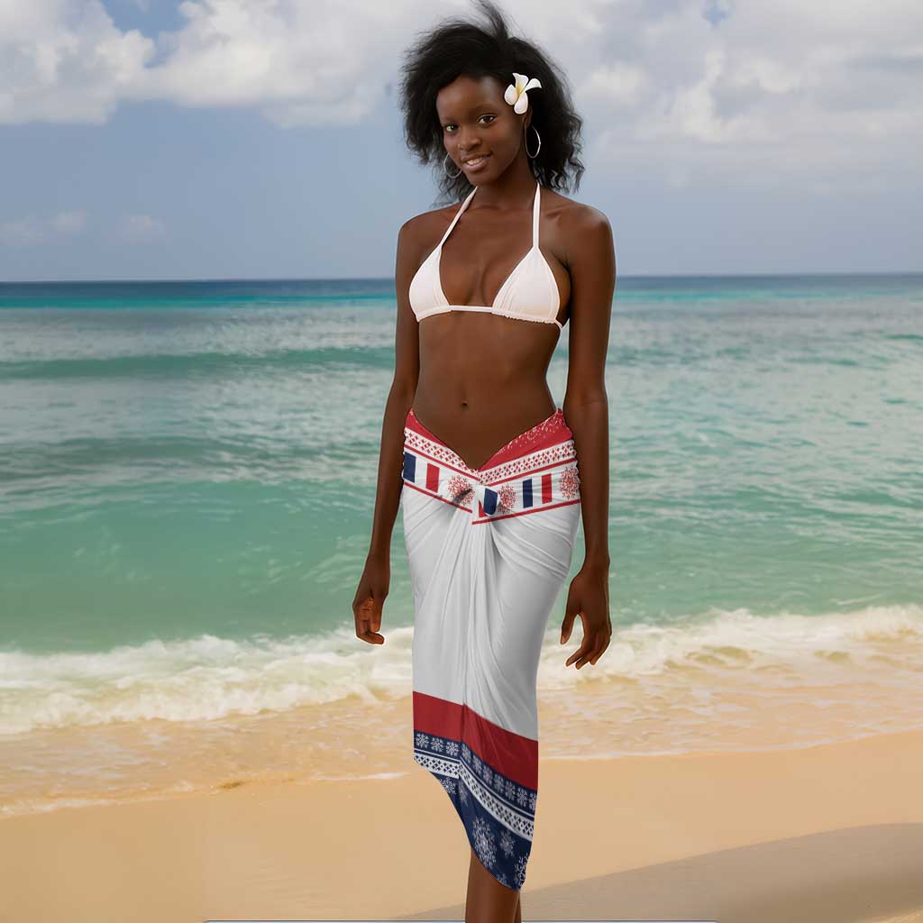Afro Christmas in Mayotte Sarong Joyeux Noel - African Pride