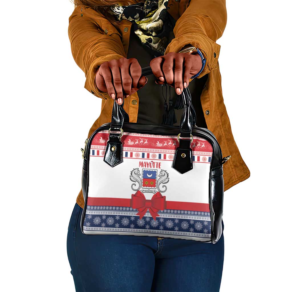 Afro Christmas in Mayotte Shoulder Handbag Joyeux Noel - African Pride