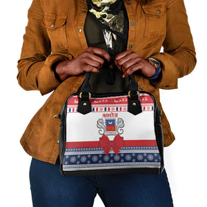 Afro Christmas in Mayotte Shoulder Handbag Joyeux Noel - African Pride