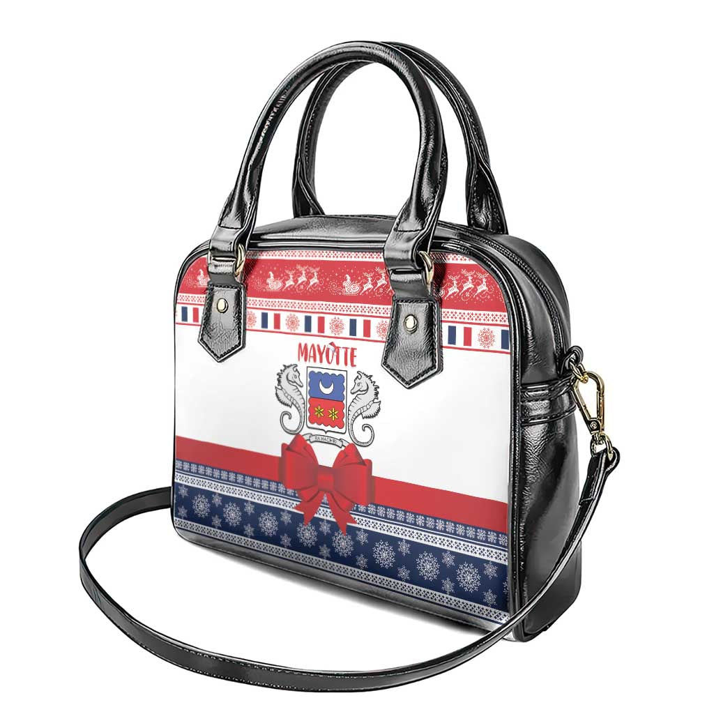 Afro Christmas in Mayotte Shoulder Handbag Joyeux Noel - African Pride