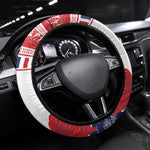 Afro Christmas in Mayotte Steering Wheel Cover Joyeux Noel - African Pride