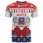 Afro Christmas in Mayotte Personalized T shirt Joyeux Noel - African Pride