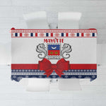 Afro Christmas in Mayotte Tablecloth Joyeux Noel - African Pride