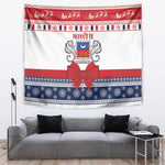 Afro Christmas in Mayotte Tapestry Joyeux Noel - African Pride