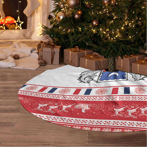 Afro Christmas in Mayotte Tree Skirt Joyeux Noel - African Pride