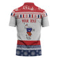 Personalized Mayotte Christmas Zipper Polo Shirt Joyeux Noel