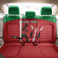 Custom Afro Athletics Kenya Back Car Seat Cover Kenyan Runner - Maasai Shield