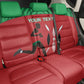 Custom Afro Athletics Kenya Back Car Seat Cover Kenyan Runner - Maasai Shield