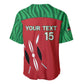 Custom Afro Athletics Kenya Baseball Jersey Kenyan Runner - Maasai Shield