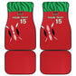 Custom Afro Athletics Kenya Car Mats Kenyan Runner - Maasai Shield