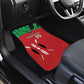 Custom Afro Athletics Kenya Car Mats Kenyan Runner - Maasai Shield