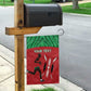 Custom Afro Athletics Kenya Garden Flag Kenyan Runner - Maasai Shield