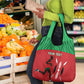 Custom Afro Athletics Kenya Grocery Bag Kenyan Runner - Maasai Shield