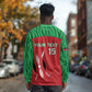 Custom Afro Athletics Kenya Long Sleeve Shirt Kenyan Runner - Maasai Shield