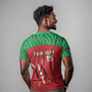 Custom Afro Athletics Kenya T shirt Kenyan Runner - Maasai Shield