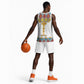 Happy Ethiopian Timkat Basketball Jersey Cross Mix Tilet Pattern - African Pride