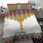 Happy Ethiopian Timkat Bedding Set Cross Mix Tilet Pattern