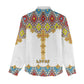 Happy Ethiopian Timkat Women Casual Shirt Cross Mix Tilet Pattern LT15