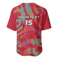 Afro Namibia Football Custom Baseball Jersey Go Namibia Warriors - Sporty Style