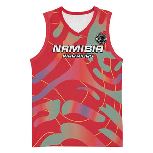 Afro Namibia Football Custom Basketball Jersey Go Namibia Warriors - Sporty Style - African Pride