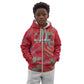 Afro Namibia Football Custom Kid Hoodie Go Namibia Warriors - Sporty Style