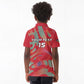 Afro Namibia Football Custom Kid Polo Shirt Go Namibia Warriors - Sporty Style