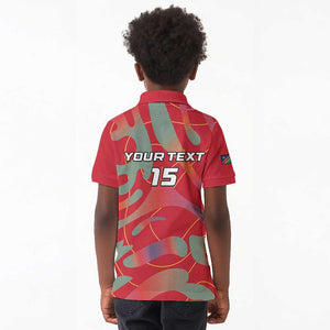 Afro Namibia Football Custom Kid Polo Shirt Go Namibia Warriors - Sporty Style