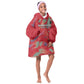 Afro Namibia Football Custom Kid Wearable Blanket Hoodie Go Namibia Warriors - Sporty Style