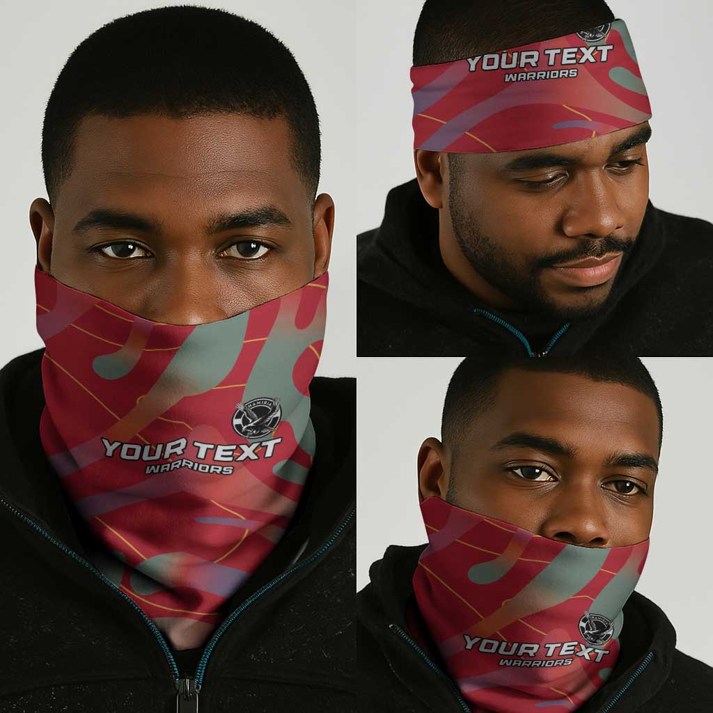 Afro Namibia Football Custom Neck Gaiter Go Namibia Warriors - Sporty Style LT15