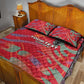 Afro Namibia Football Custom Quilt Bed Set Go Namibia Warriors - Sporty Style