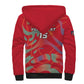 Afro Namibia Football Custom Sherpa Hoodie Go Namibia Warriors - Sporty Style