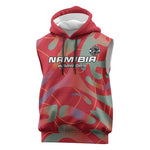 Afro Namibia Football Custom Sleeveless Hoodie Go Namibia Warriors - Sporty Style - African Pride